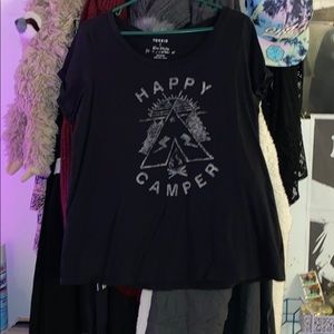 “Happy camper” torrid tshirt